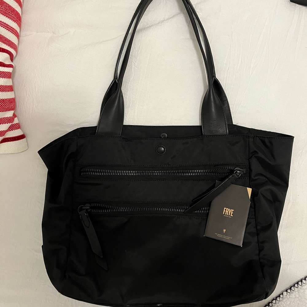 FRYE ivy nylon shoulder bag
